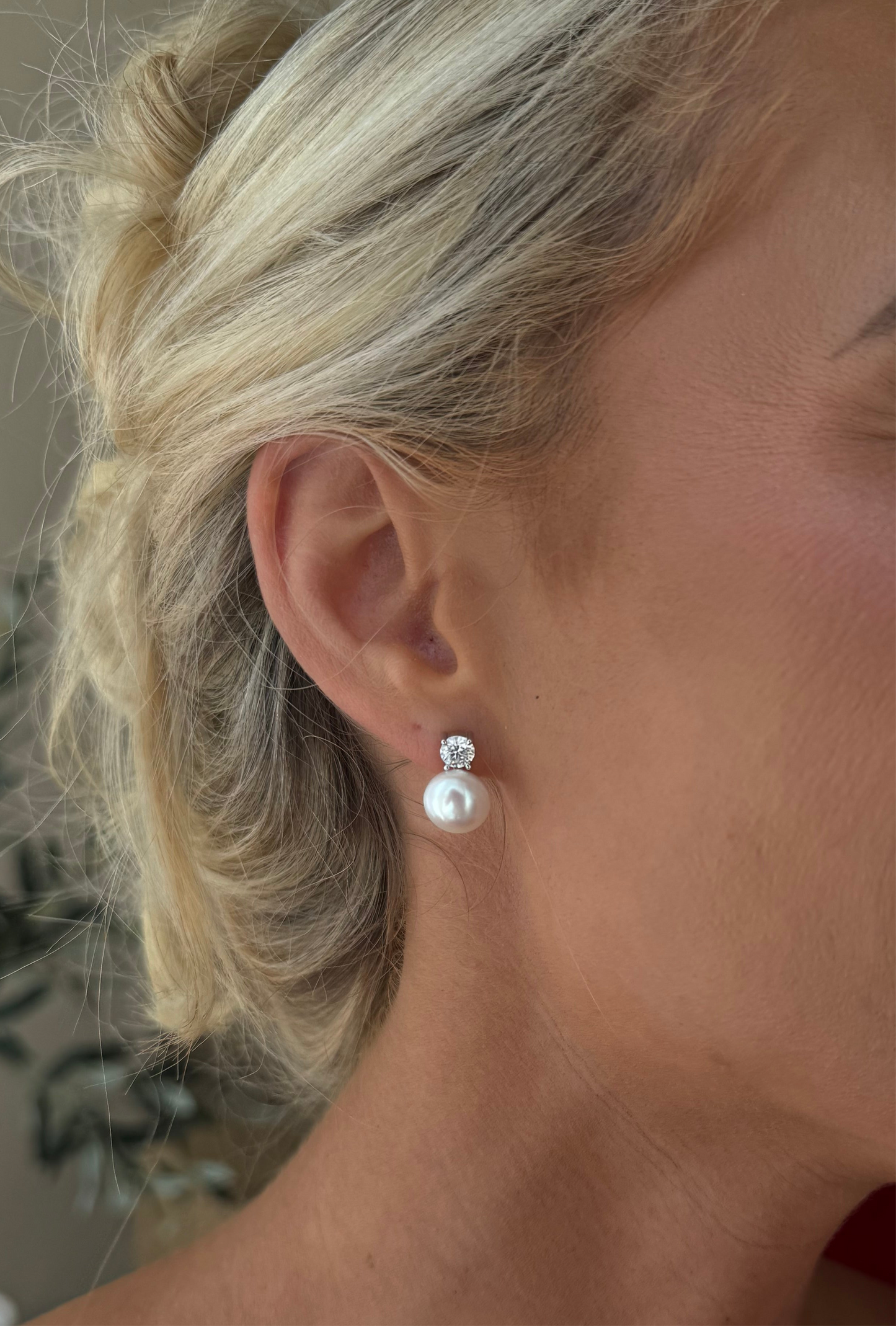 Pearl Stud Earrings