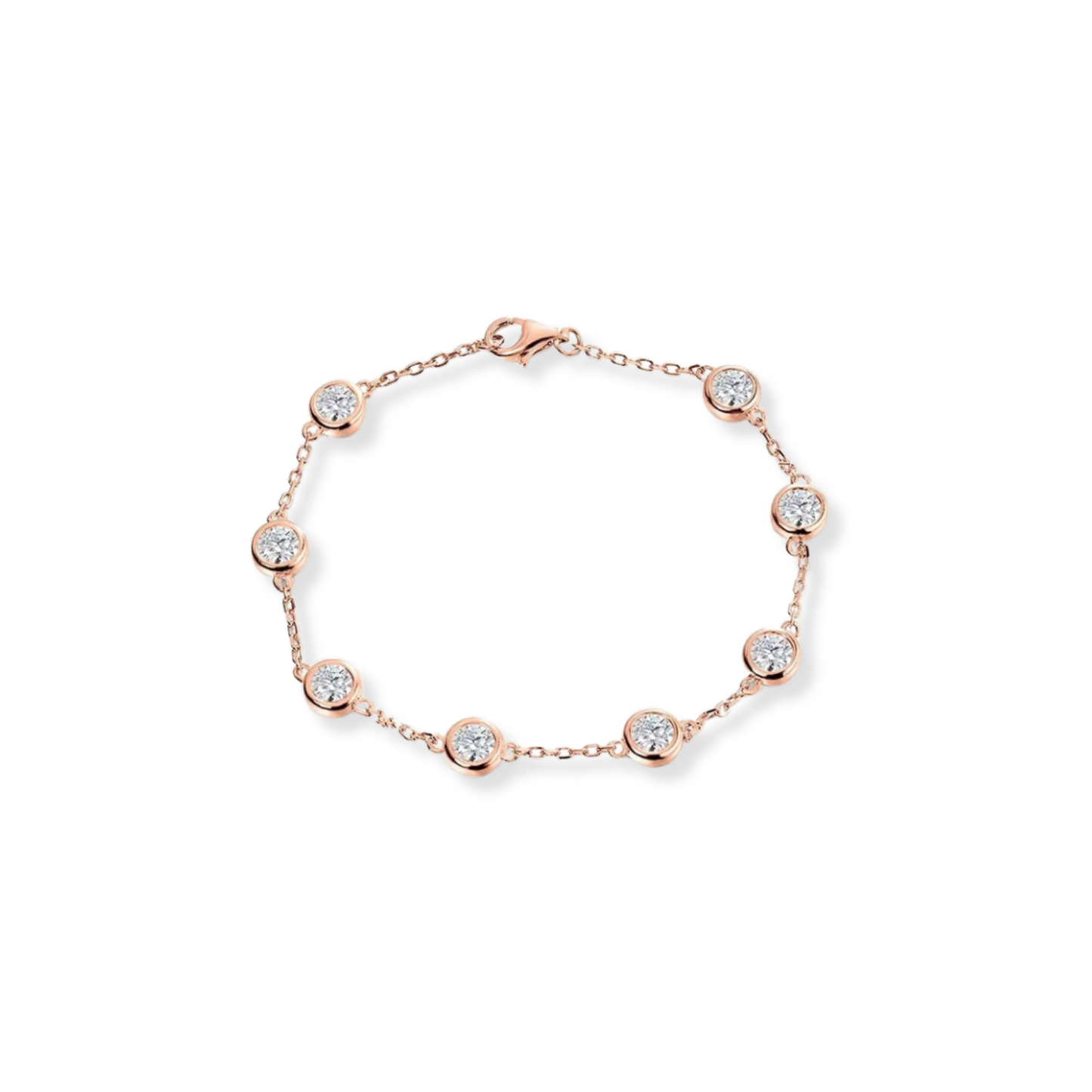 2.4CT Bezel Bracelet