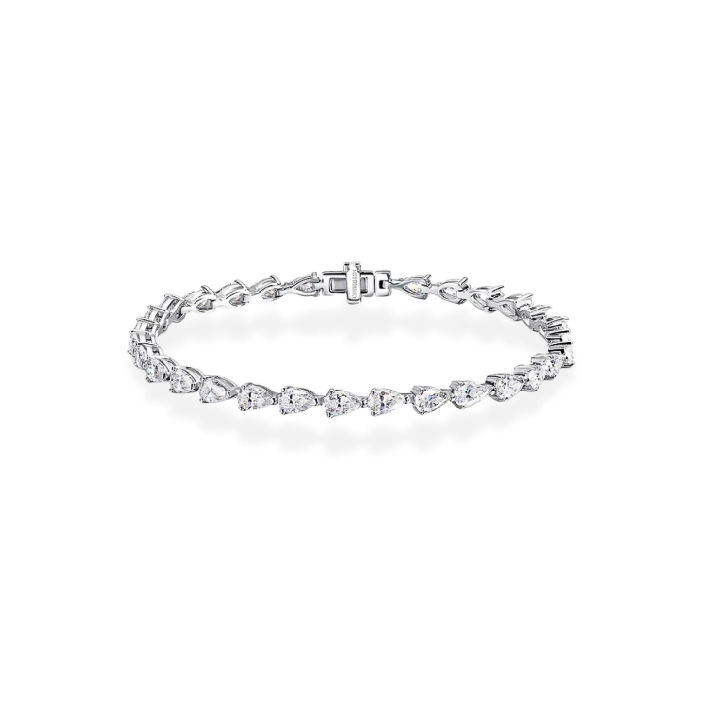 Pear Cut Tennis Bracelet