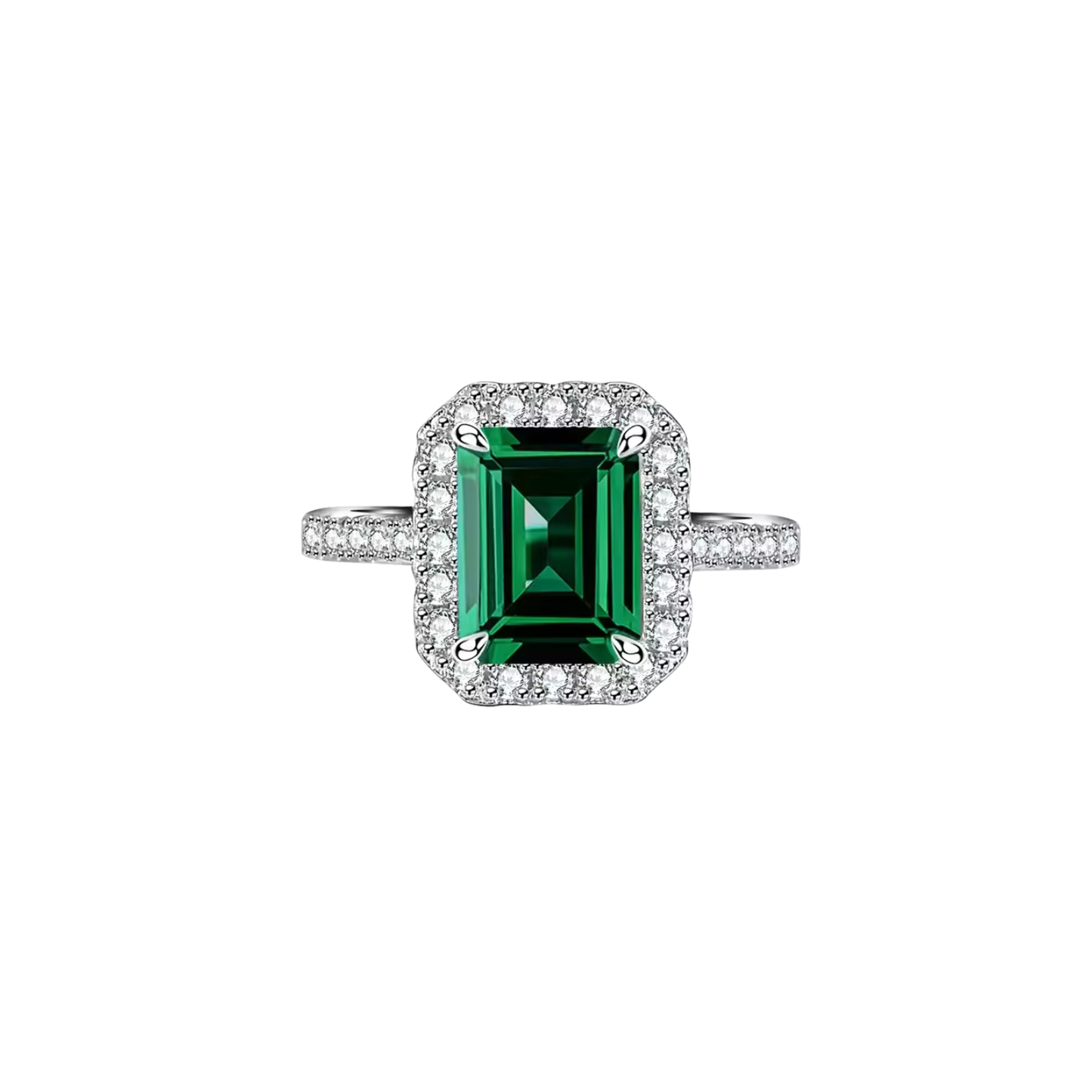 2CT Emerald Ring