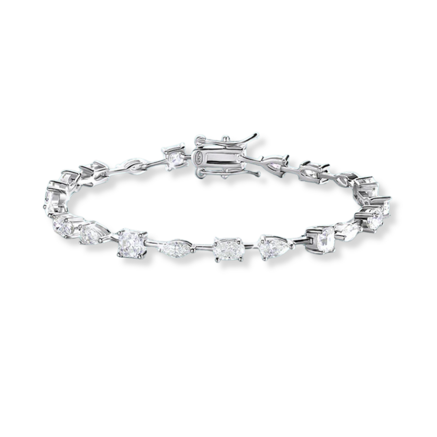 Multi-Cut Tennis Bracelet