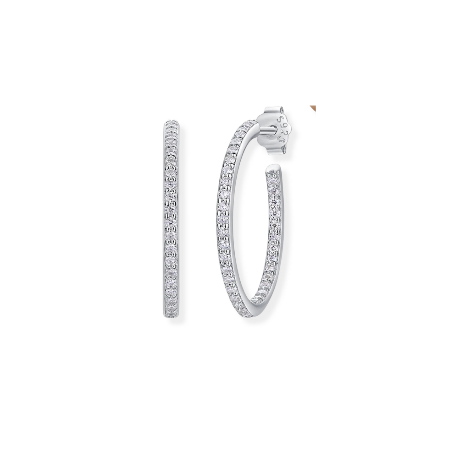 Inside Out Hoop Earrings