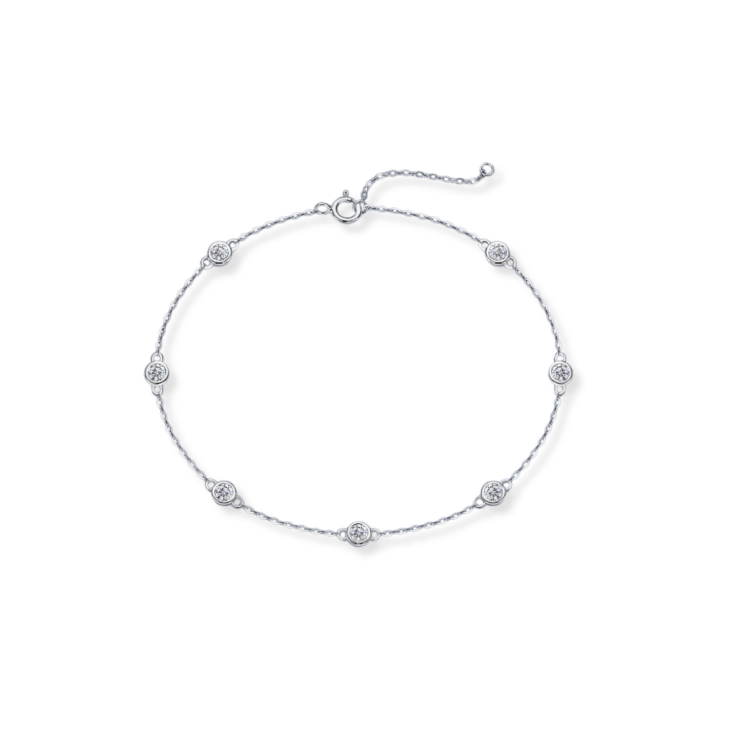 0.7 CT Bezel Bracelet