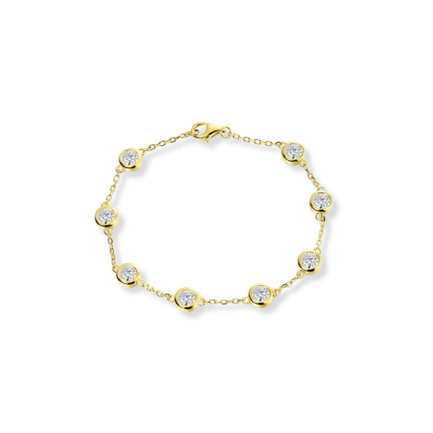 2.4CT Bezel Bracelet