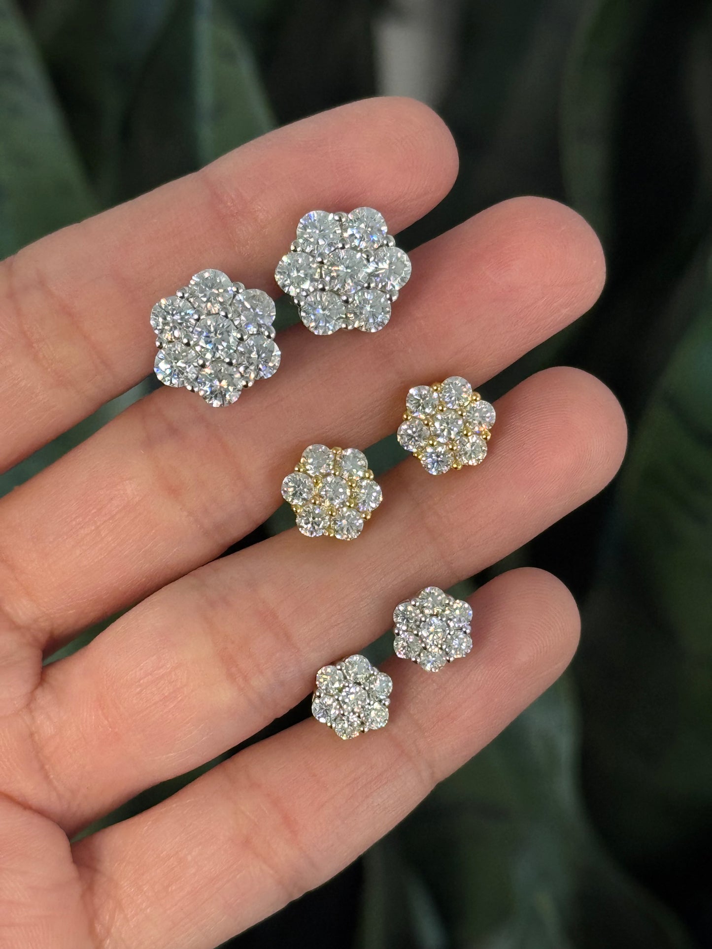 Flower Stud Earrings