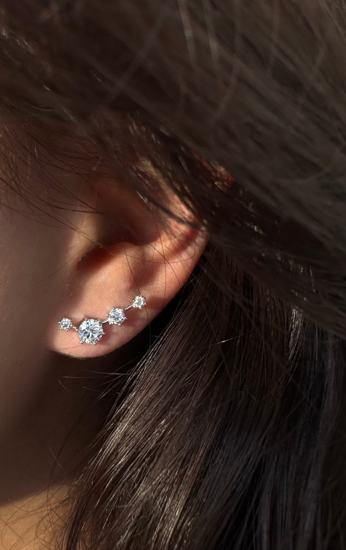 Climber Stud Earrings