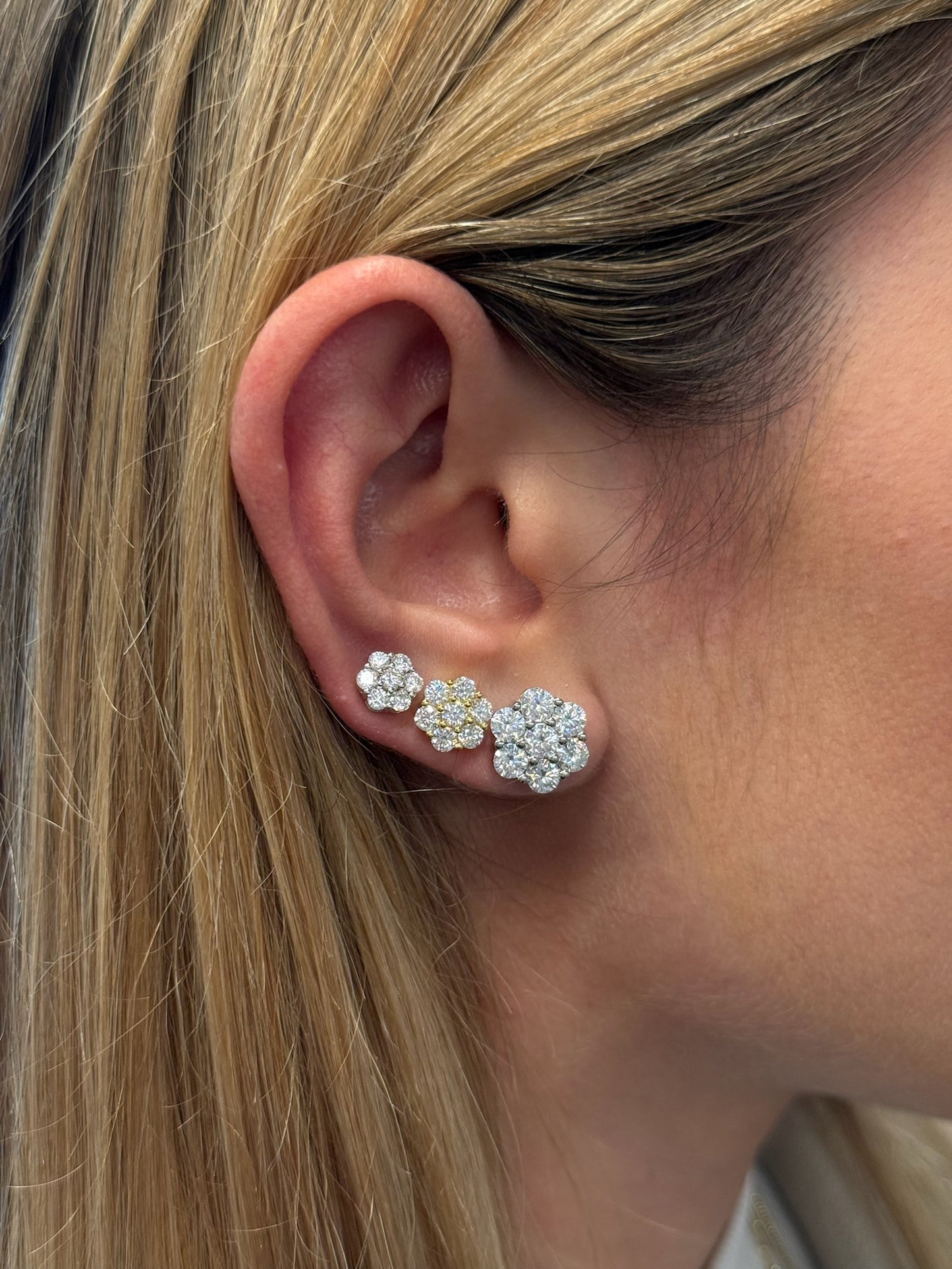 Flower Stud Earrings