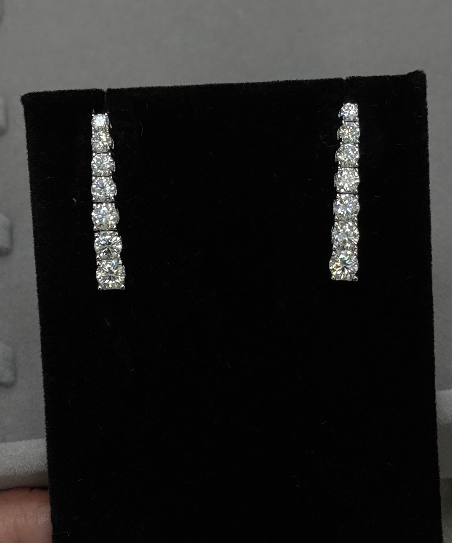 3cttw Drop Earrings
