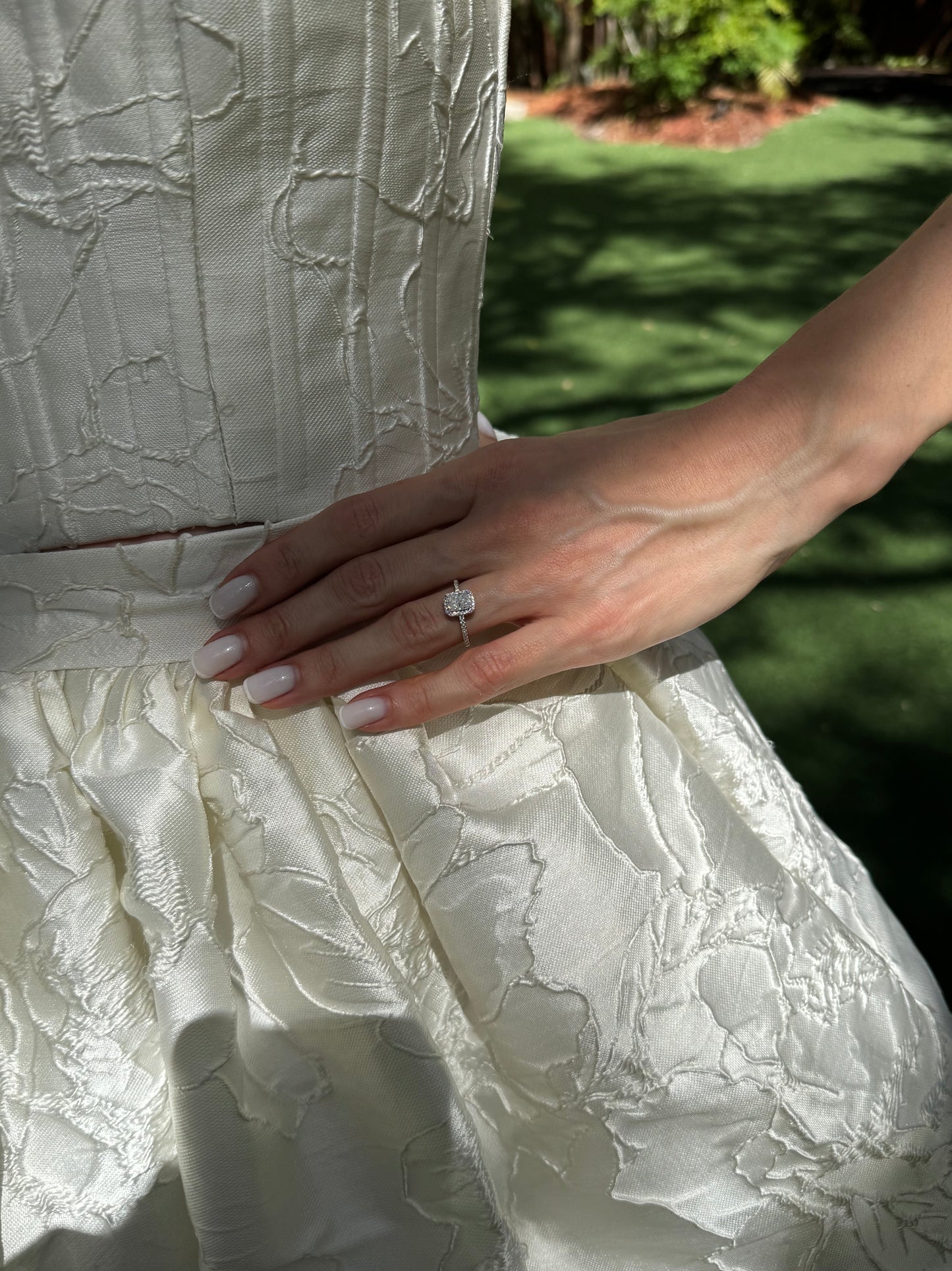 2 Carat Radiant Cut Ring