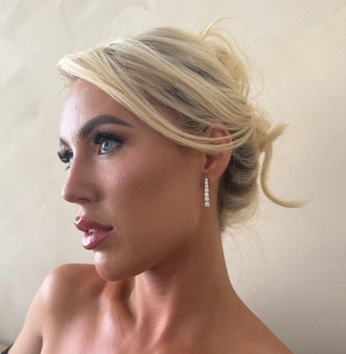 3cttw Drop Earrings