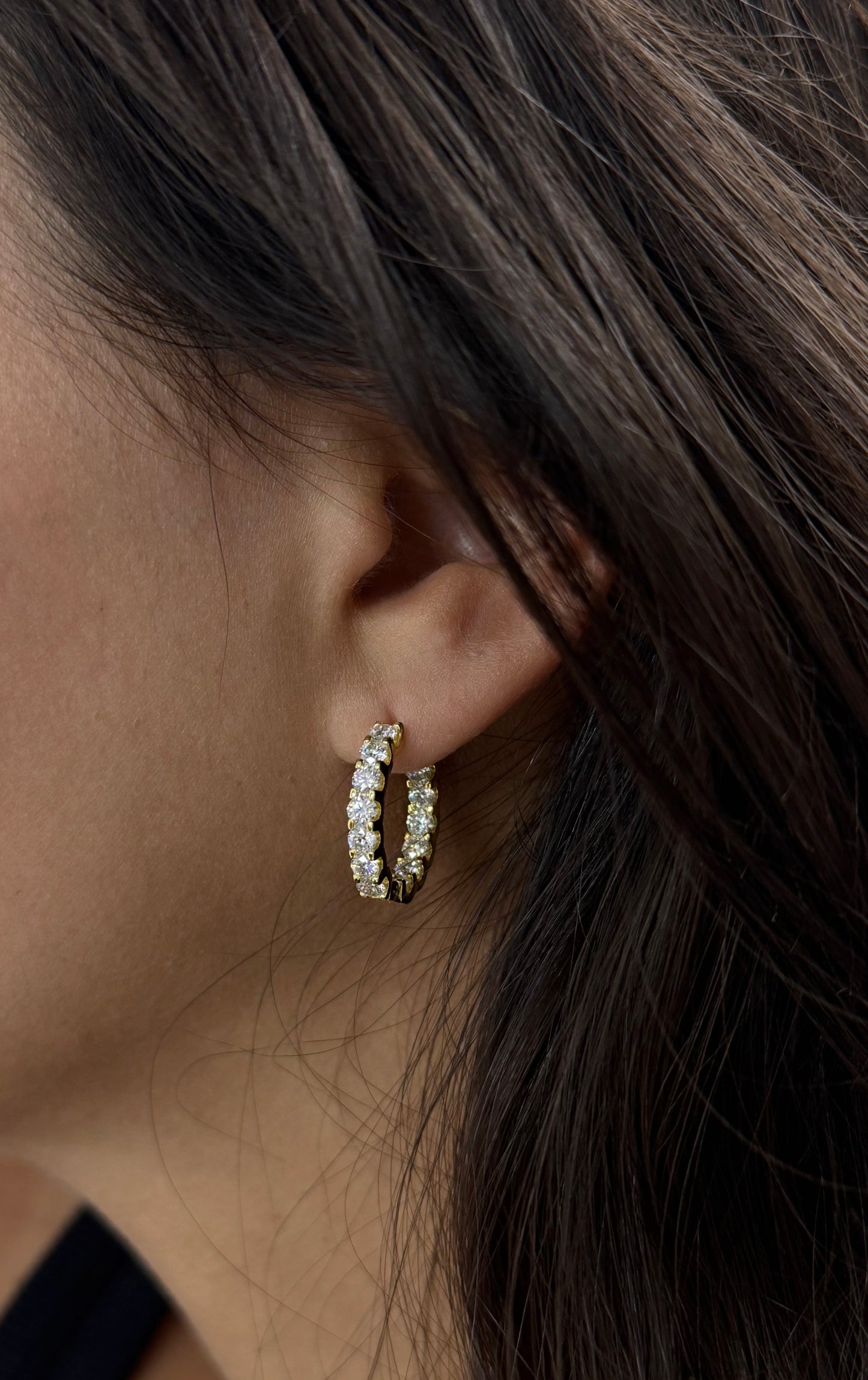 Inside Out Hoop Earrings