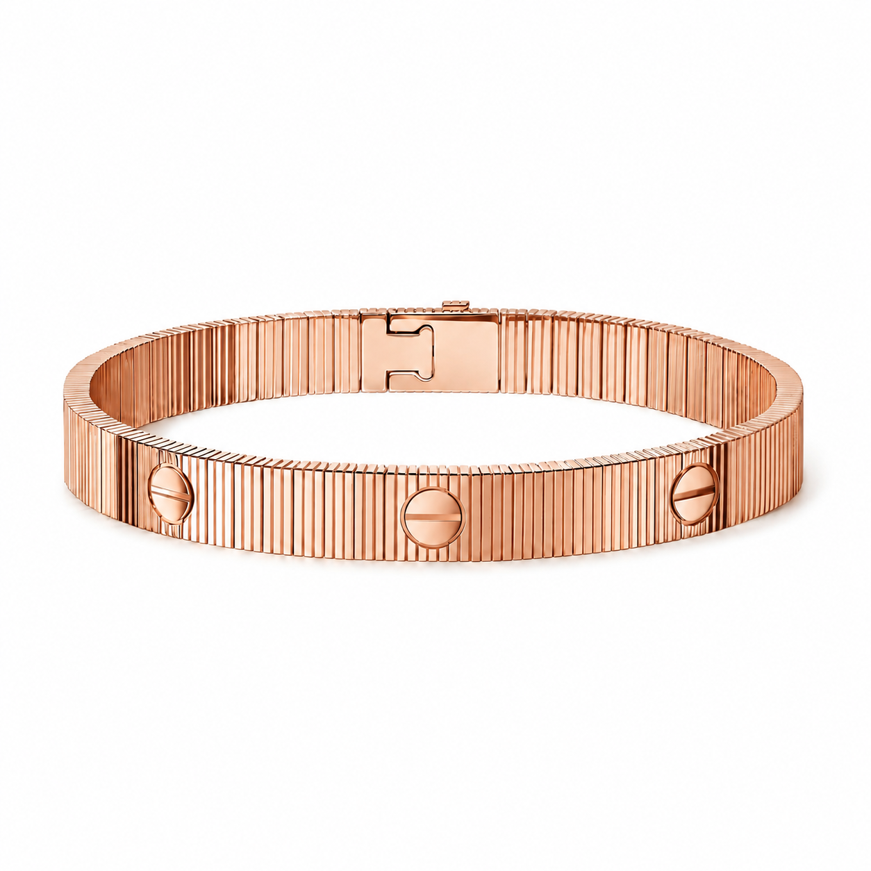 Ribbed Flexible Bracelet