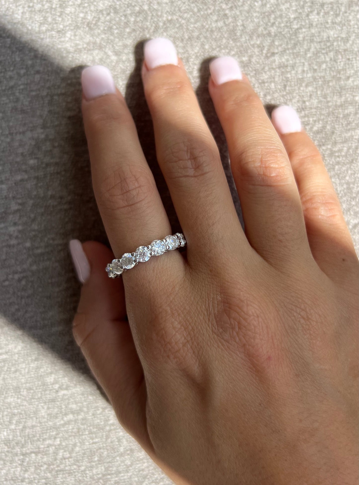 5CT Eternity Band Ring