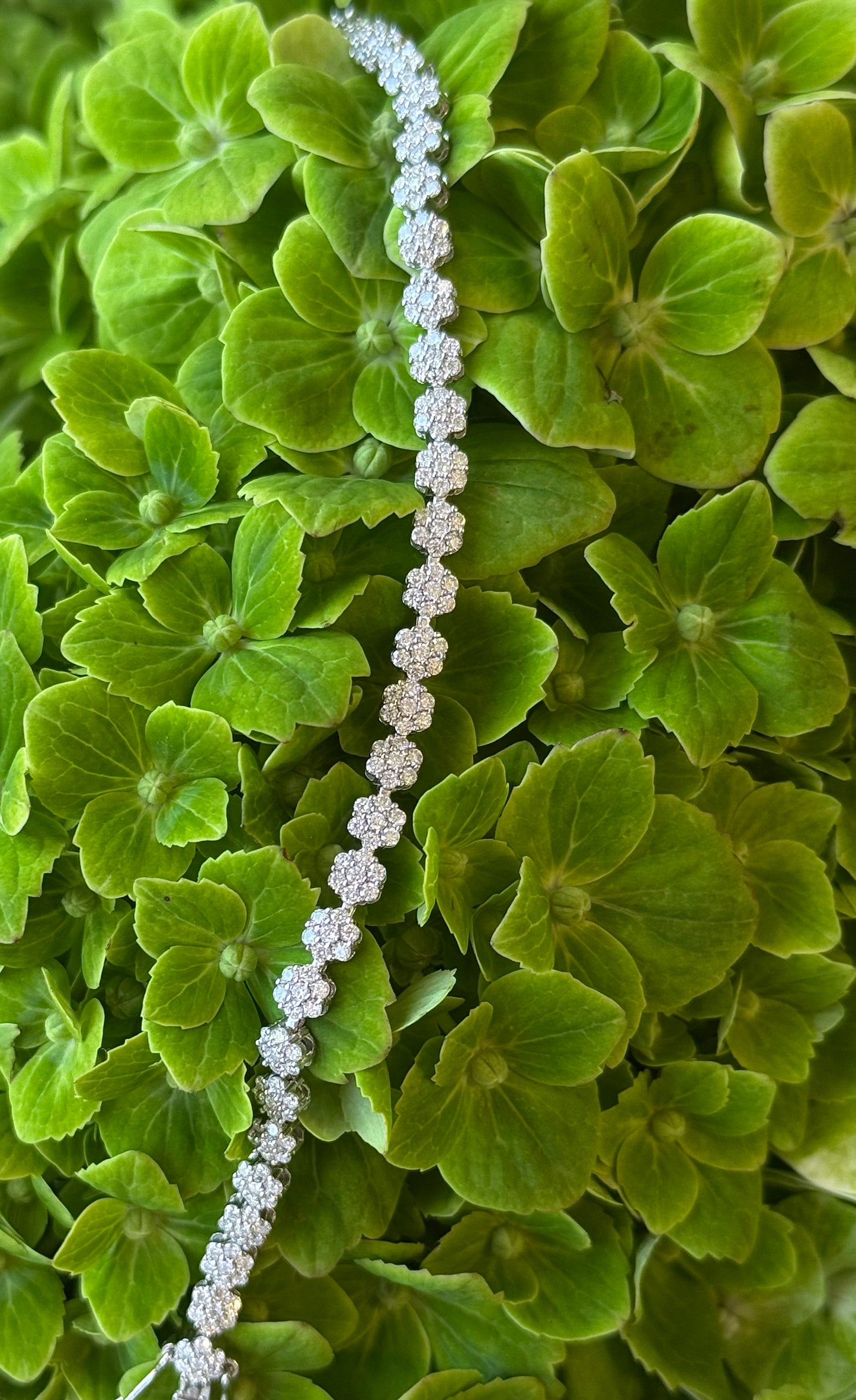 Flowers Tennis Bracelet