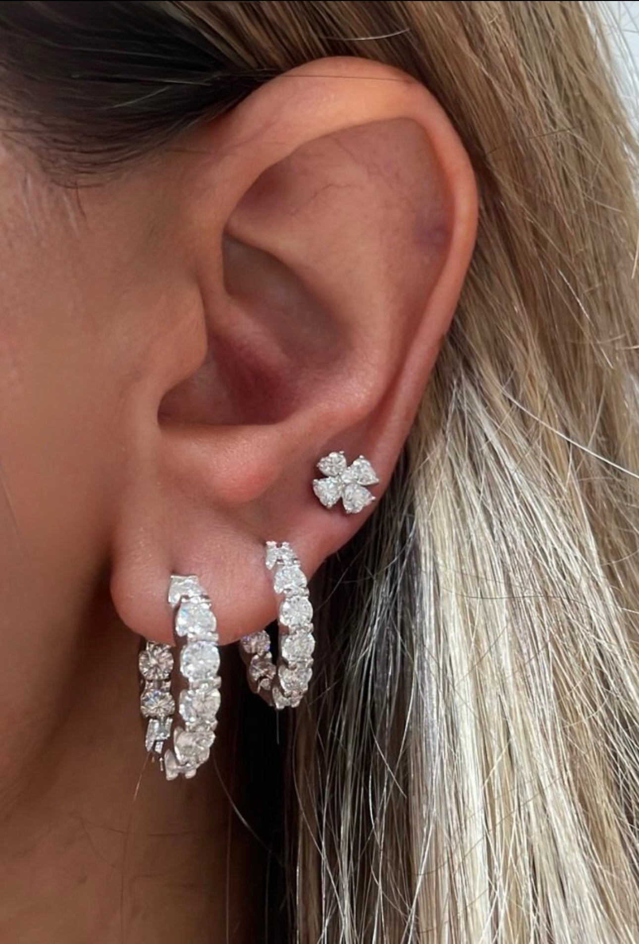 Inside Out Hoop Earrings