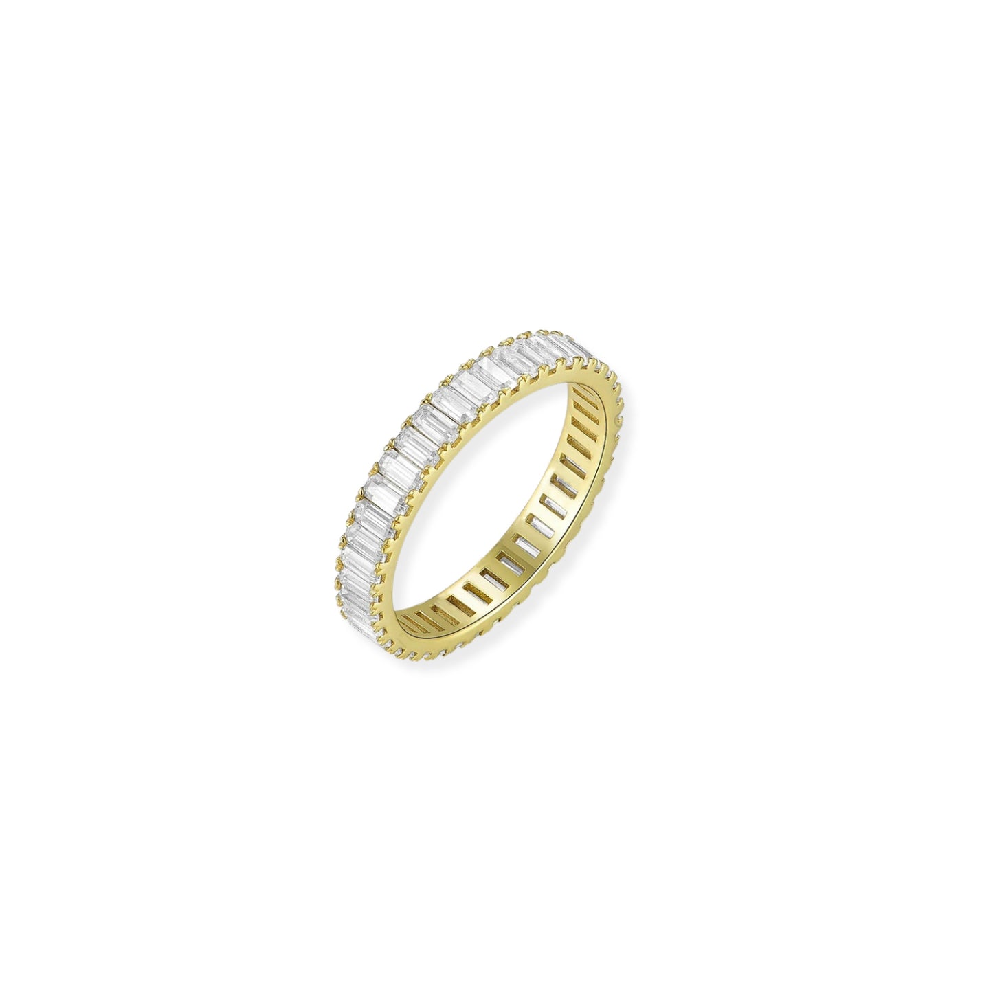 4CT Emerald Eternity Ring