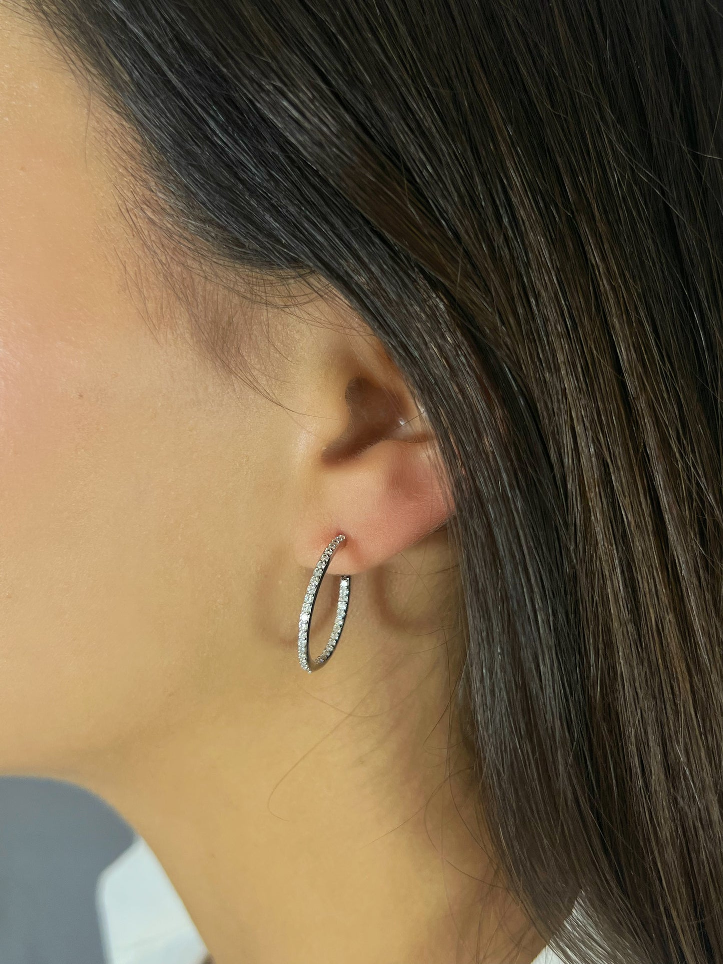 Inside Out Hoop Earrings