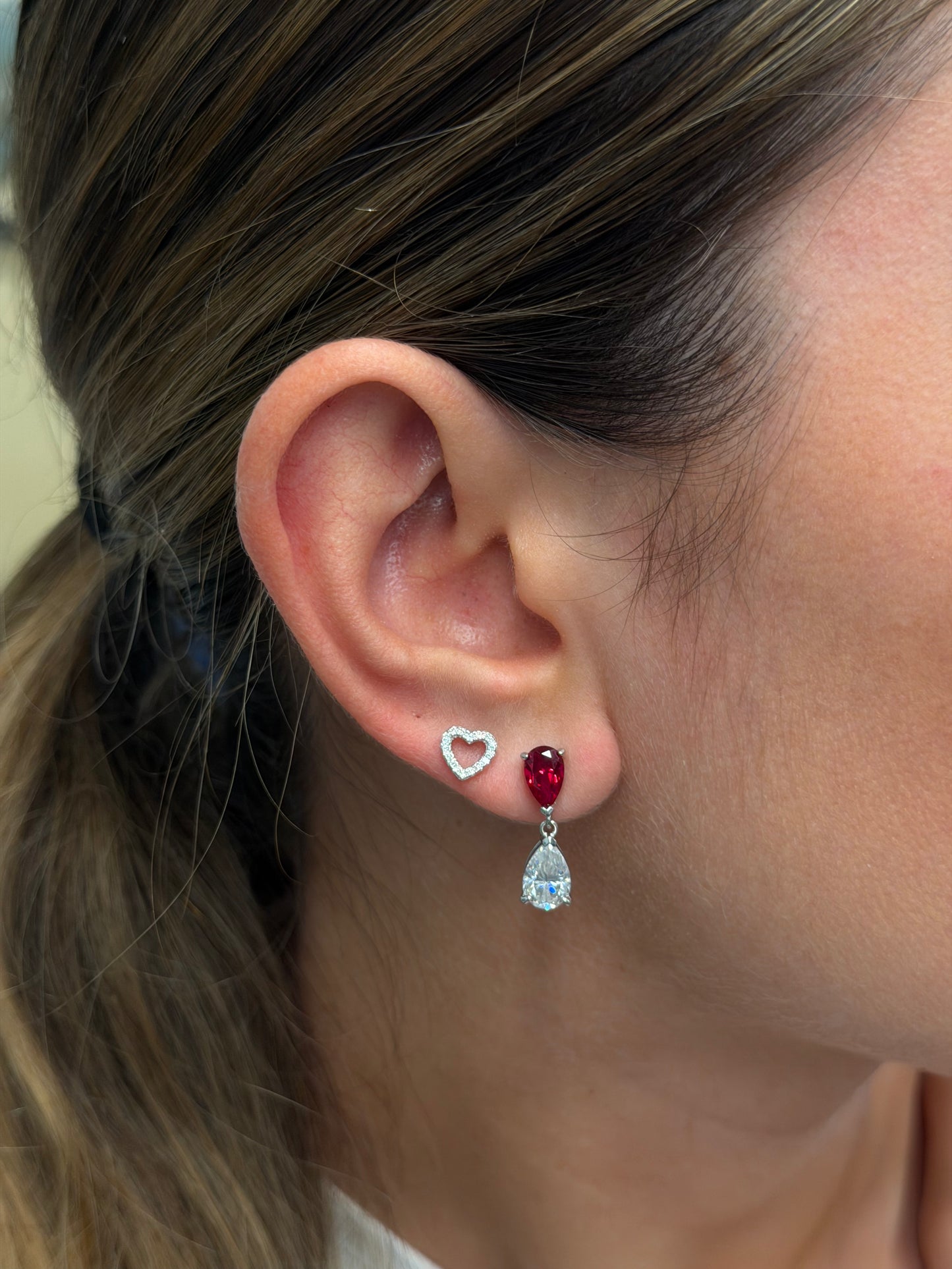 Tiny Heart earrings