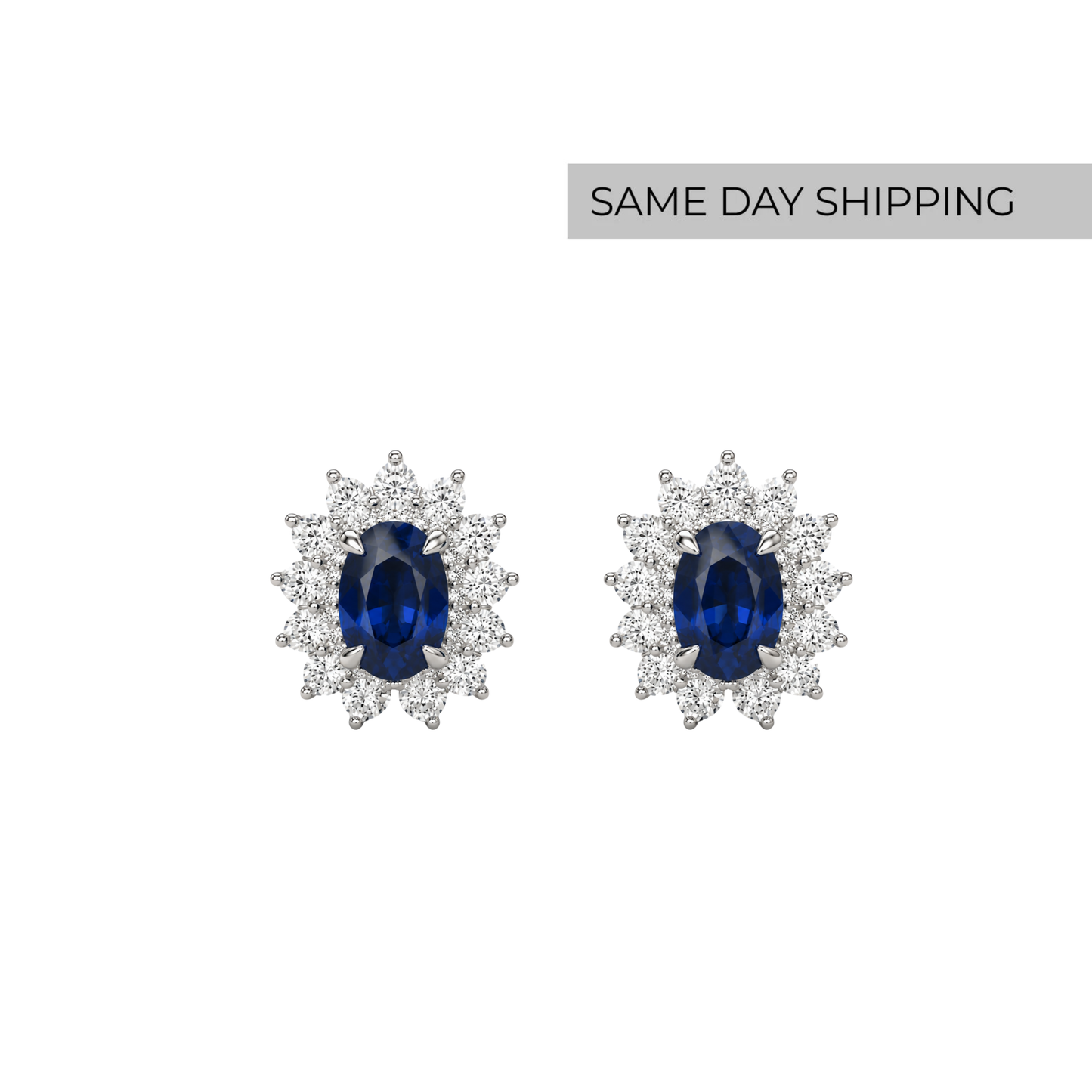 Sapphire Mirage earrings