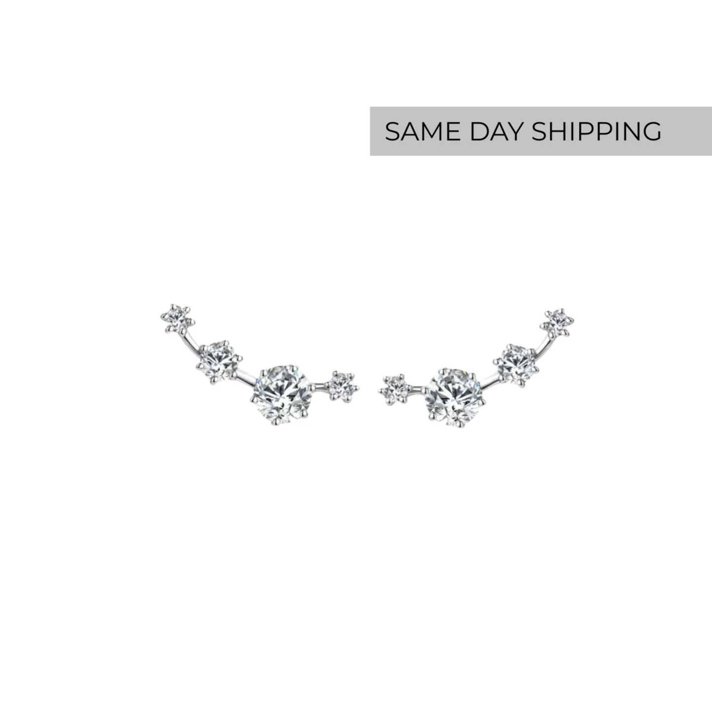 Climber Stud Earrings