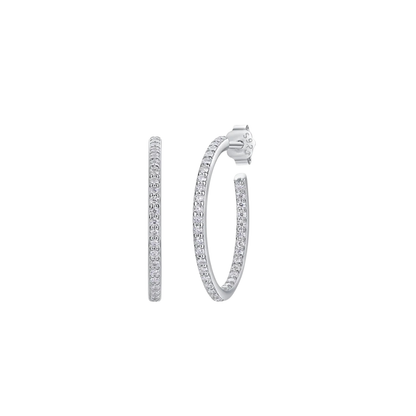 Inside Out Hoop Earrings