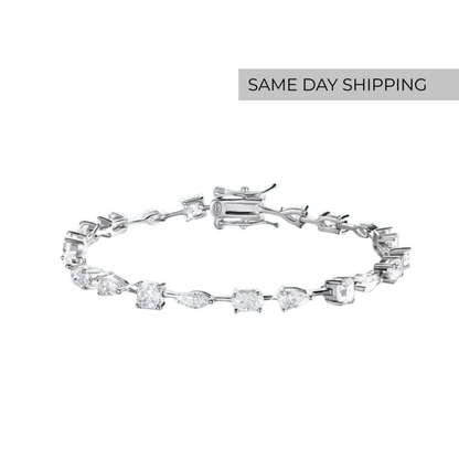 Multi-Cut Tennis Bracelet