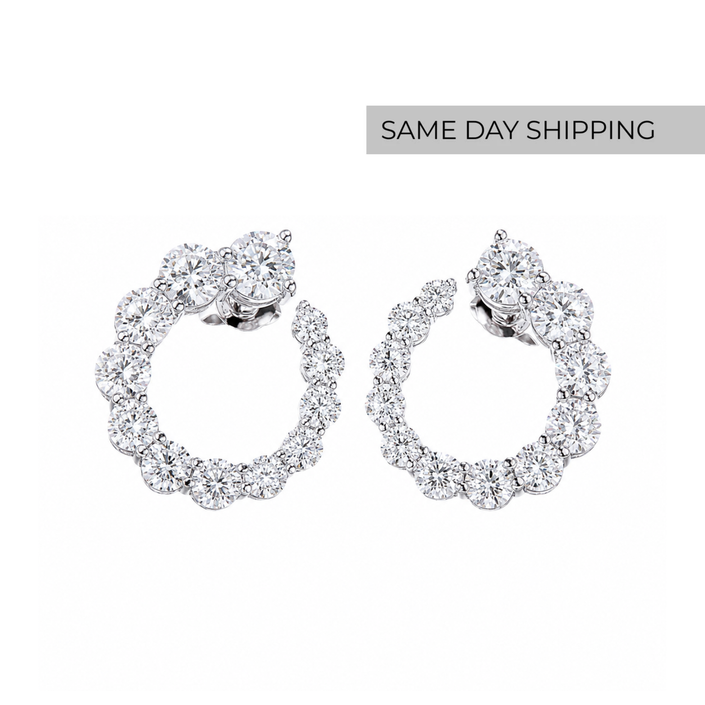 Radiant Halo Earrings