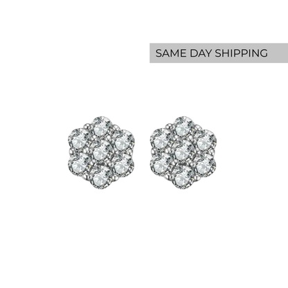 Flower Stud Earrings