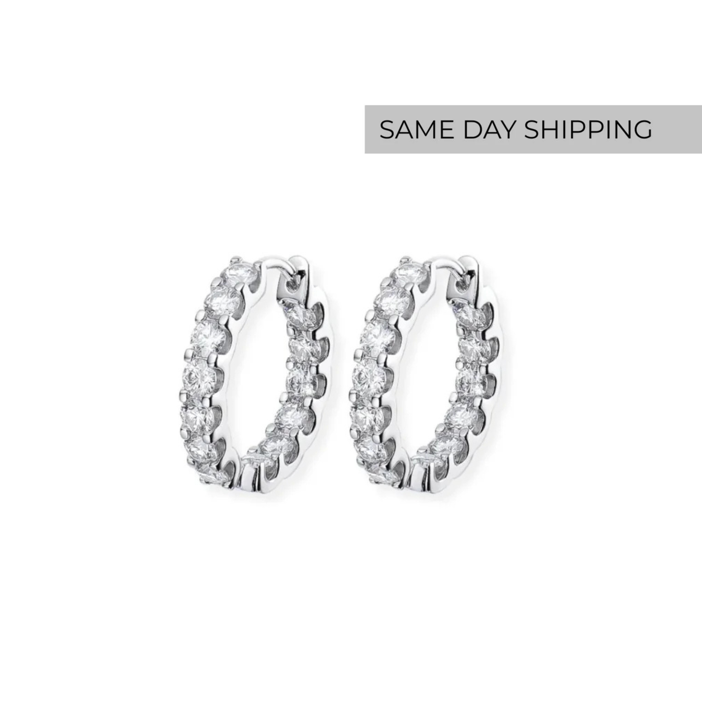 Medium Inside Out Hoop Earrings