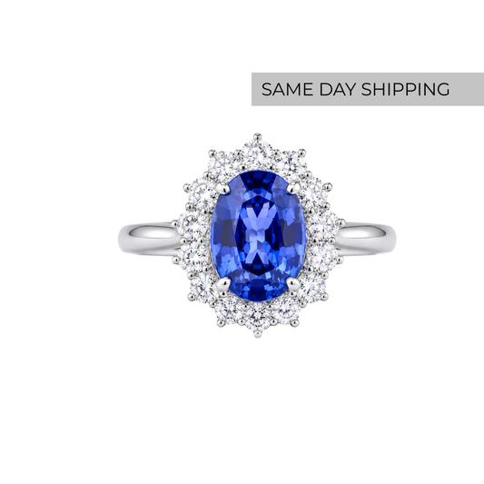 Sapphire Mirage Ring