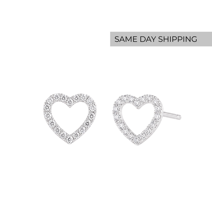 Tiny Heart  earrings