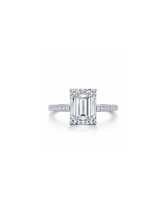 4ct emerald cut ring