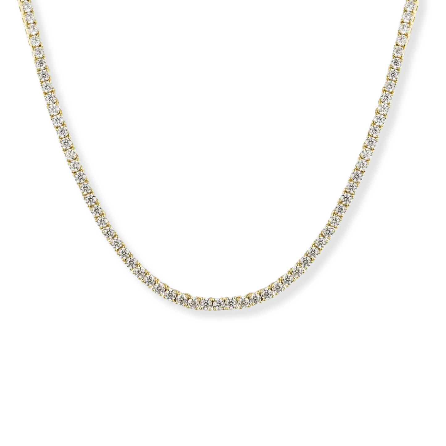 Moissanite Tennis Necklace