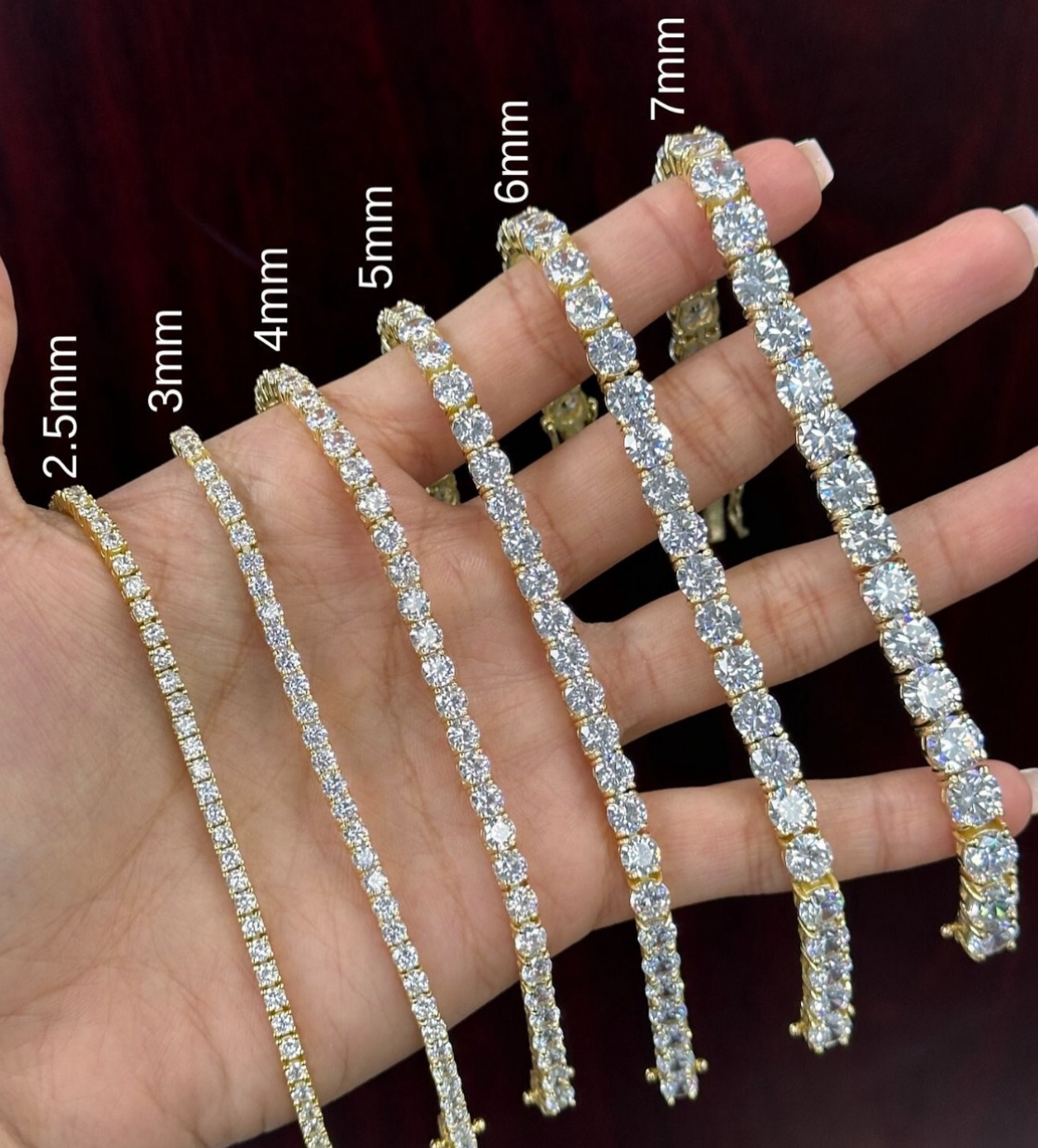 Moissanite Tennis Bracelet