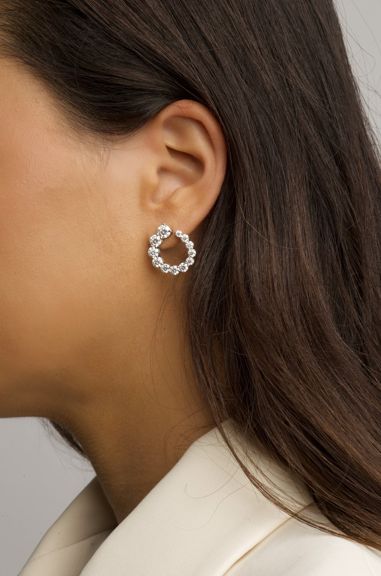 Radiant Halo Earrings