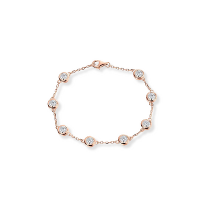 2.4CT Bezel Bracelet