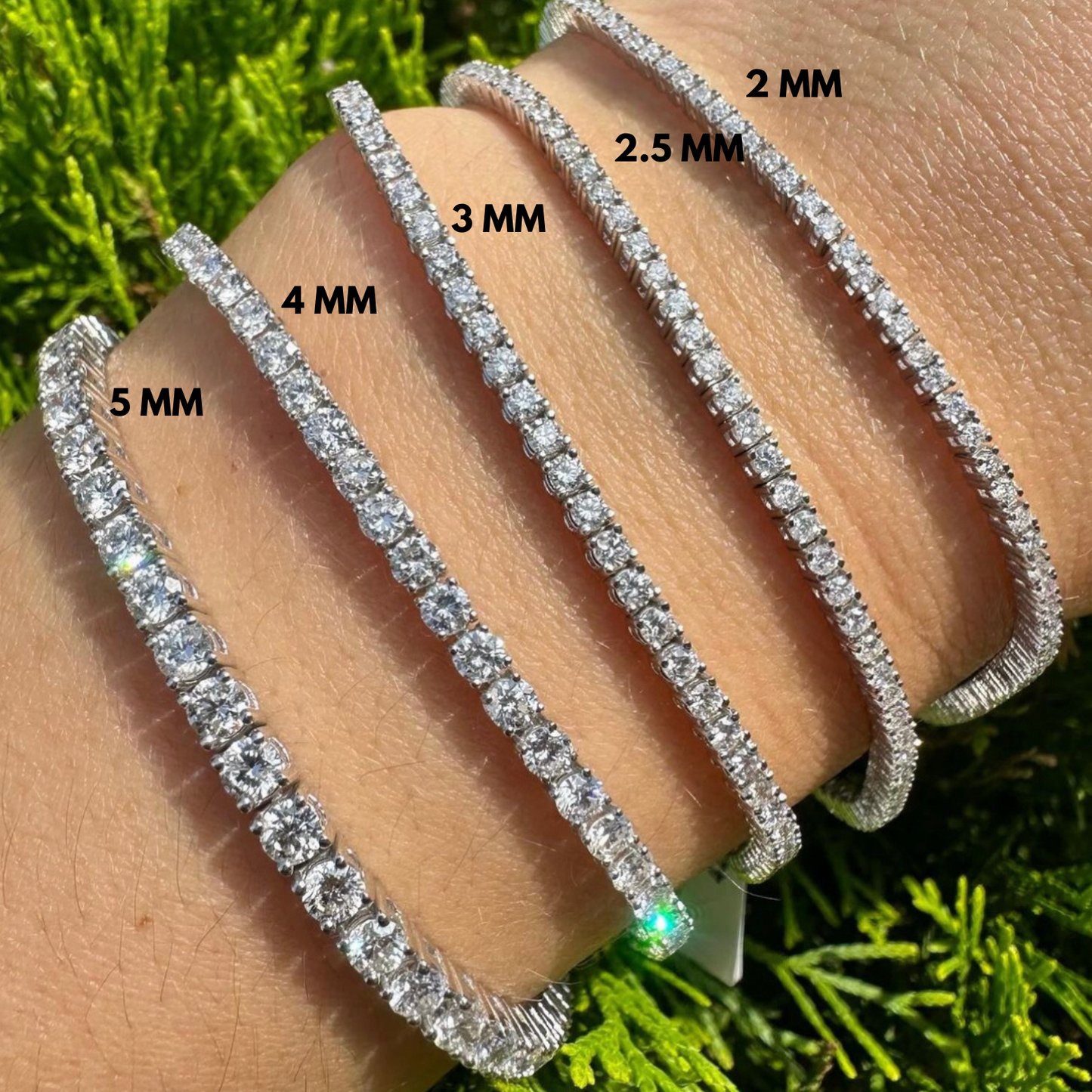 Moissanite Tennis Bracelet