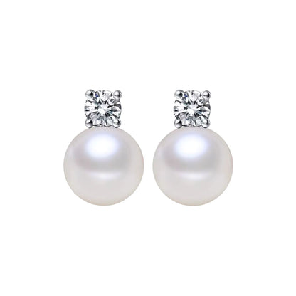 Pearl Stud Earrings