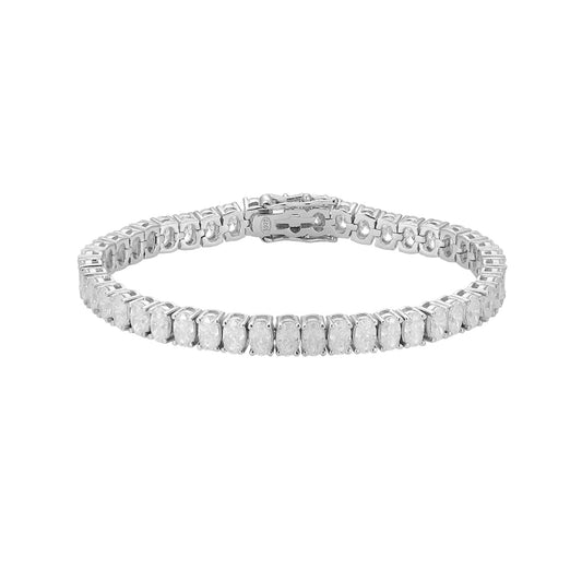 Oval Tennis Bracelet
