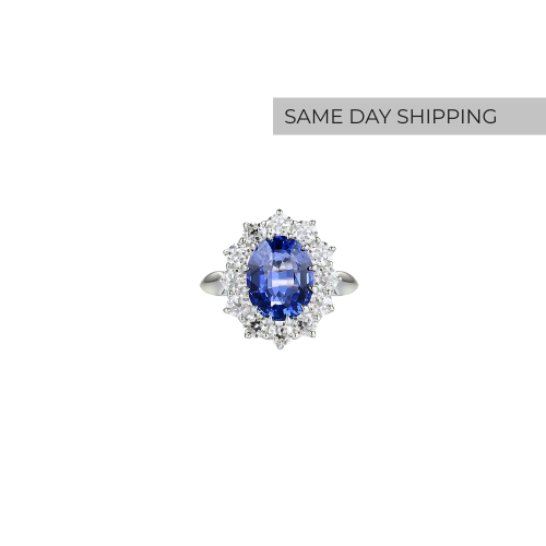 Sapphire Mirage Ring