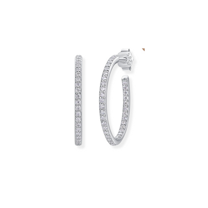 Inside Out Hoop Earrings