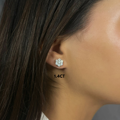Flower Stud Earrings