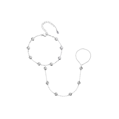 1.4 CT Hand Chain Bracelet