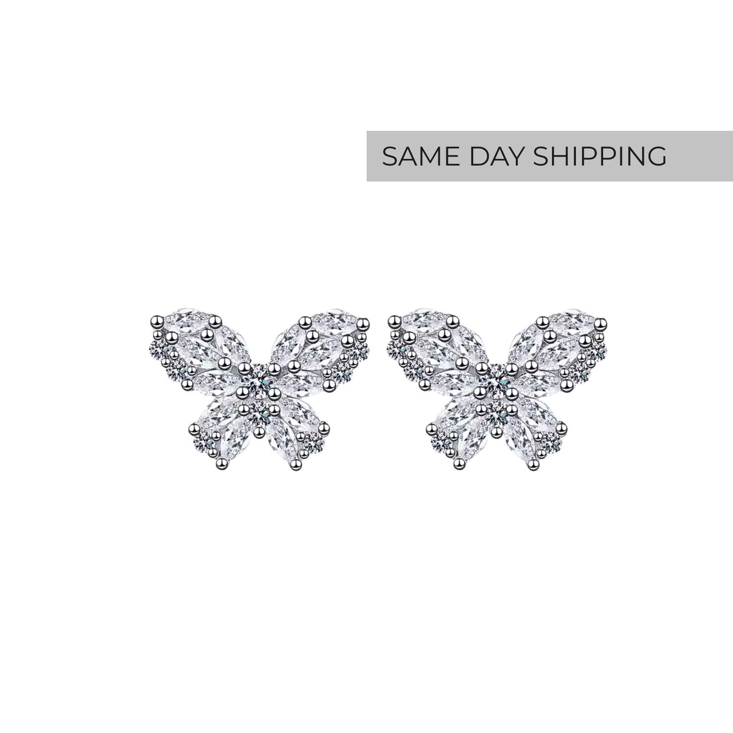 Butterfly earrings