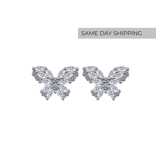 Butterfly earrings