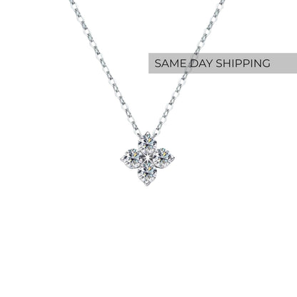0.4CT Clover Necklace