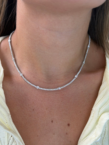 Starlight Tennis Necklace