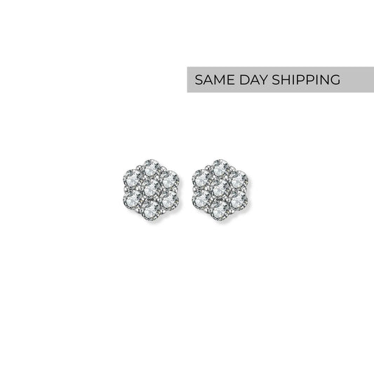 Flower Stud Earrings