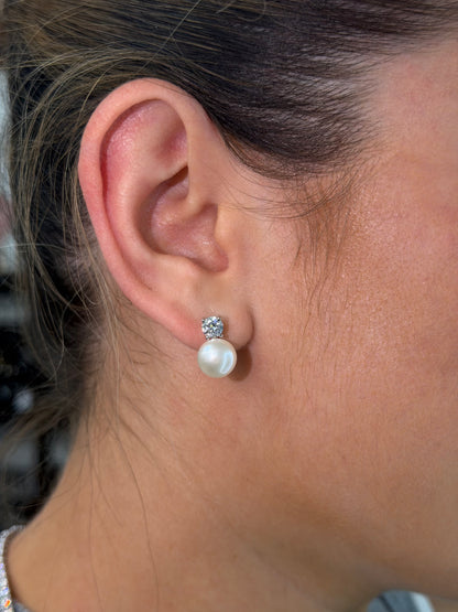 Pearl Stud Earrings