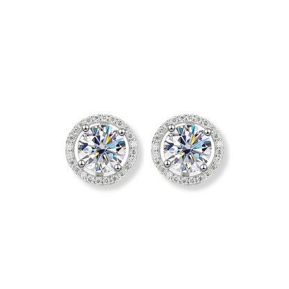 Halo Stud Earrings